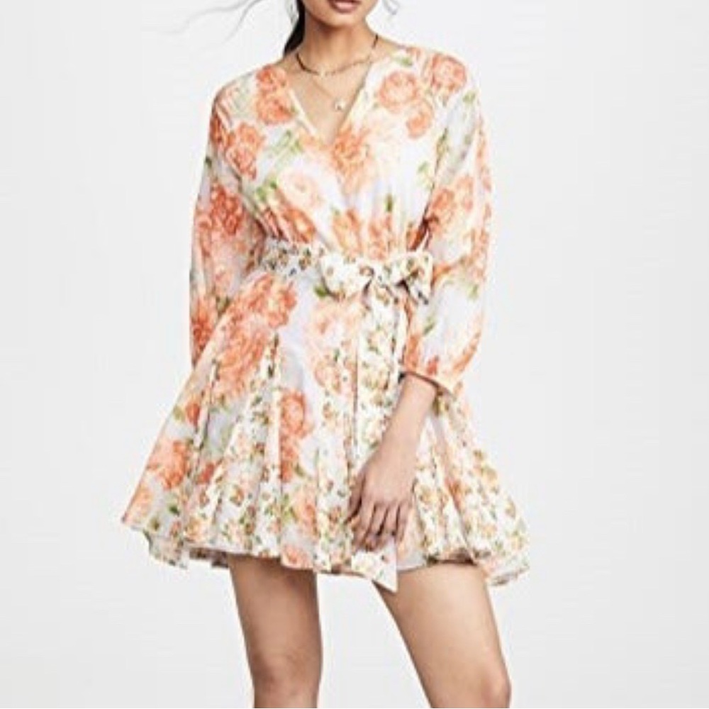 COPY - ALICE + OLIVIA Pali Orange Mini Dress